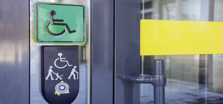 automatic handicap door opener in Colton