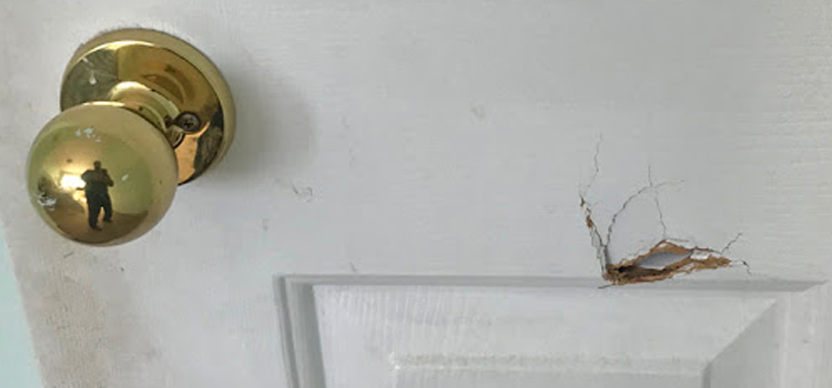 interior door hole repair Colton