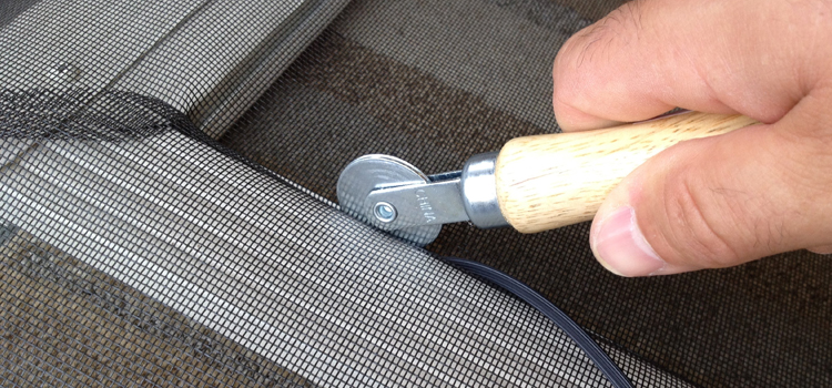 metal screen door repair in Colton
